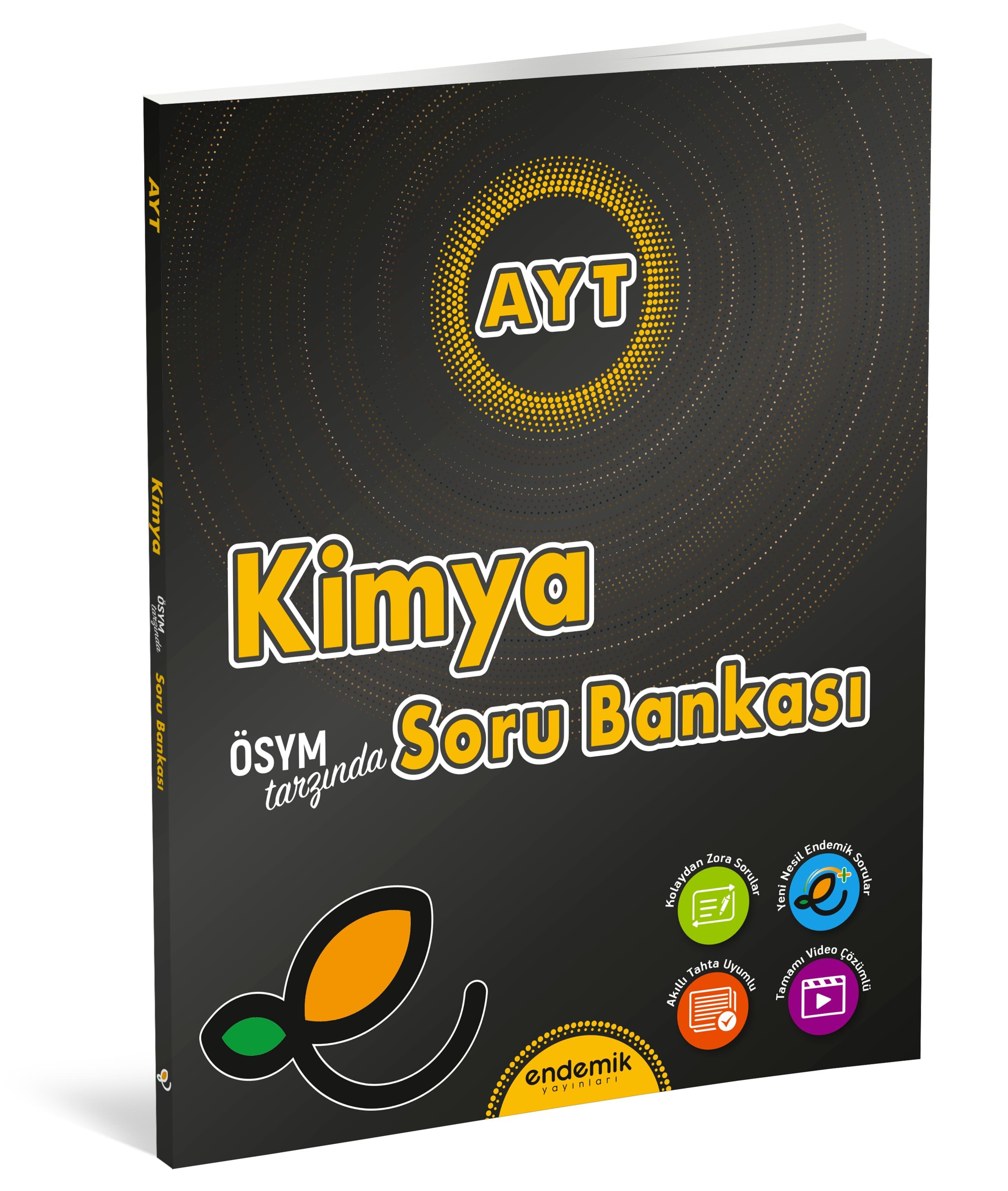 Endemik Yayınları AYT Kimya Soru Bankası